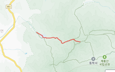 [계룡산 등산코스] 갑사1코스