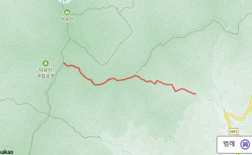 [덕유산 등산코스] 횡경재코스 국립공원 소요시간 거리 난이도