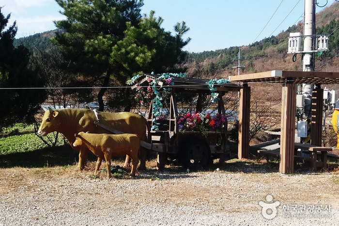 순천시낙안면꽃마차마을